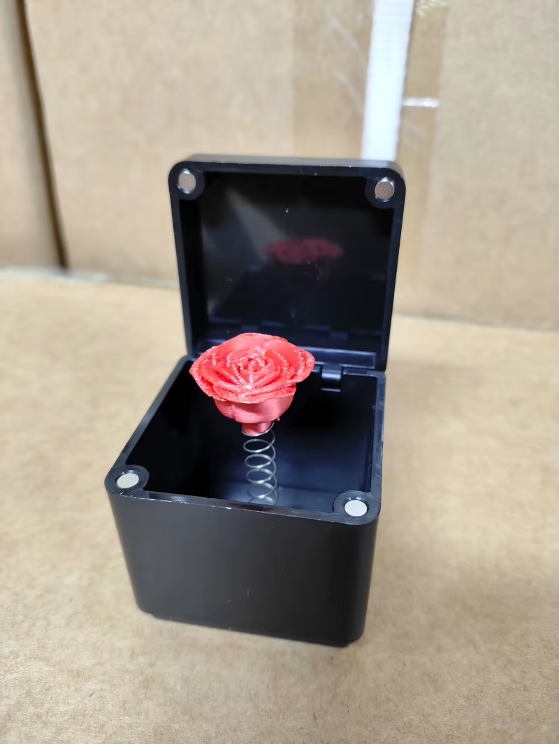 The Annoying Present with Middle Finger in a Box Gift Box with Screws Prank Surprise Pop-Up Novelty Funny Gifts for Adult Toys